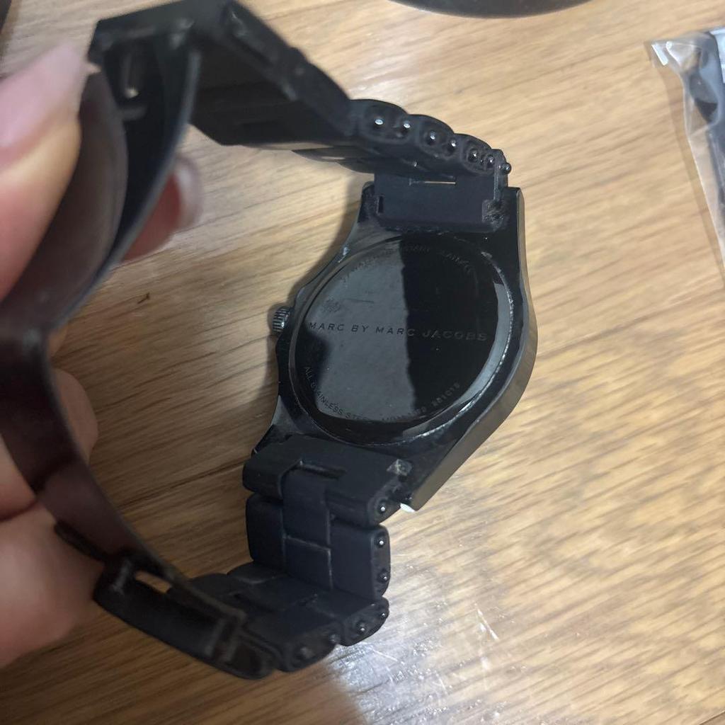 Used MARC BY MARC JACOBS Watch Black