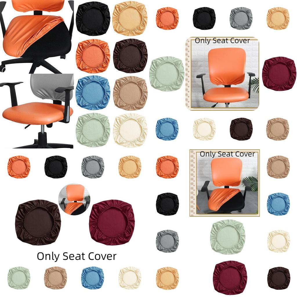 Durable Stretchable Waterproof Chair Seat Cover For Office And Home With Easy Cleaning