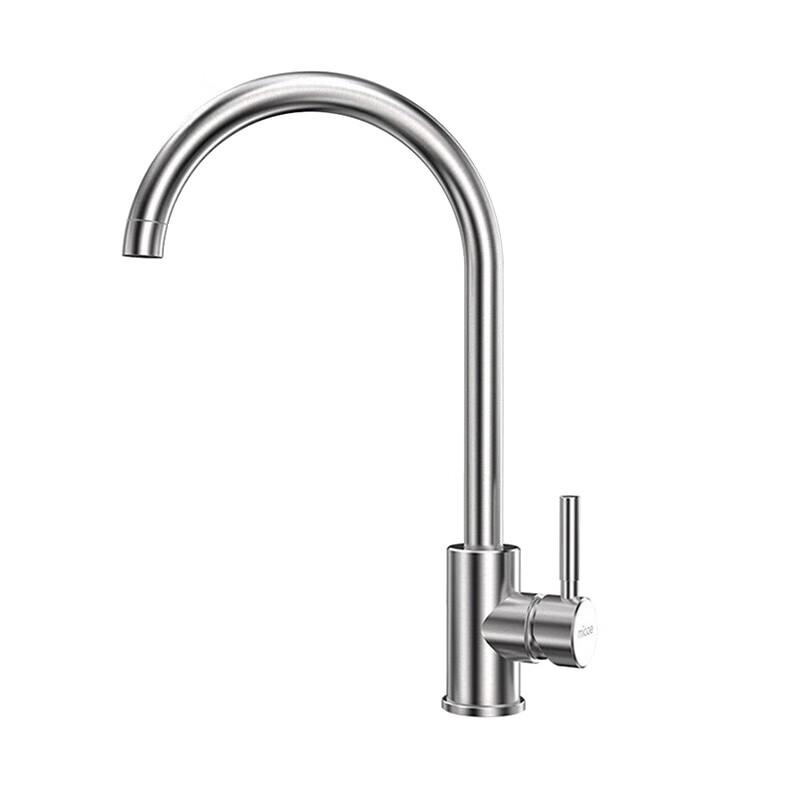 Xindrui 304 Stainless Steel Single Handle 360° Swivel Kitchen Faucet