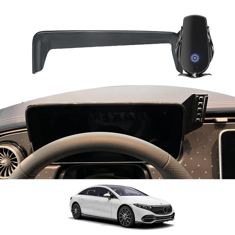 for Mercedes-Benz EQE -2024 Phone Holder Screen Fixed Navigation Bracket Base Wireless Charging Accessories