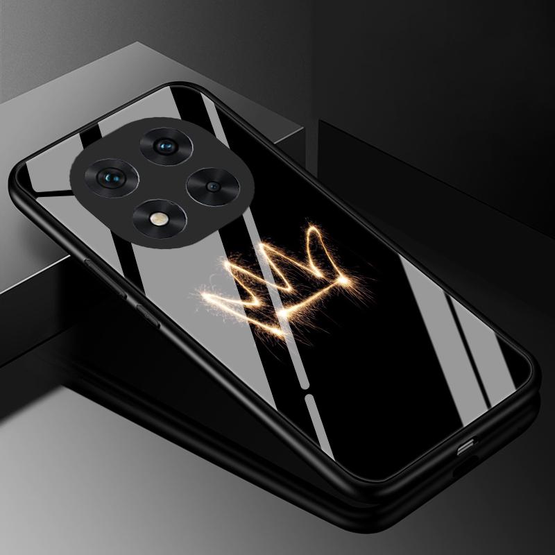 Cover in Vetro Temperato per Telefono per Xiaomi Redmi Note 14 Pro Plus 4G 5G Cover Lusso PC Rigido Fundas Paraurti Posteriore per POCO X7 Pro 5G