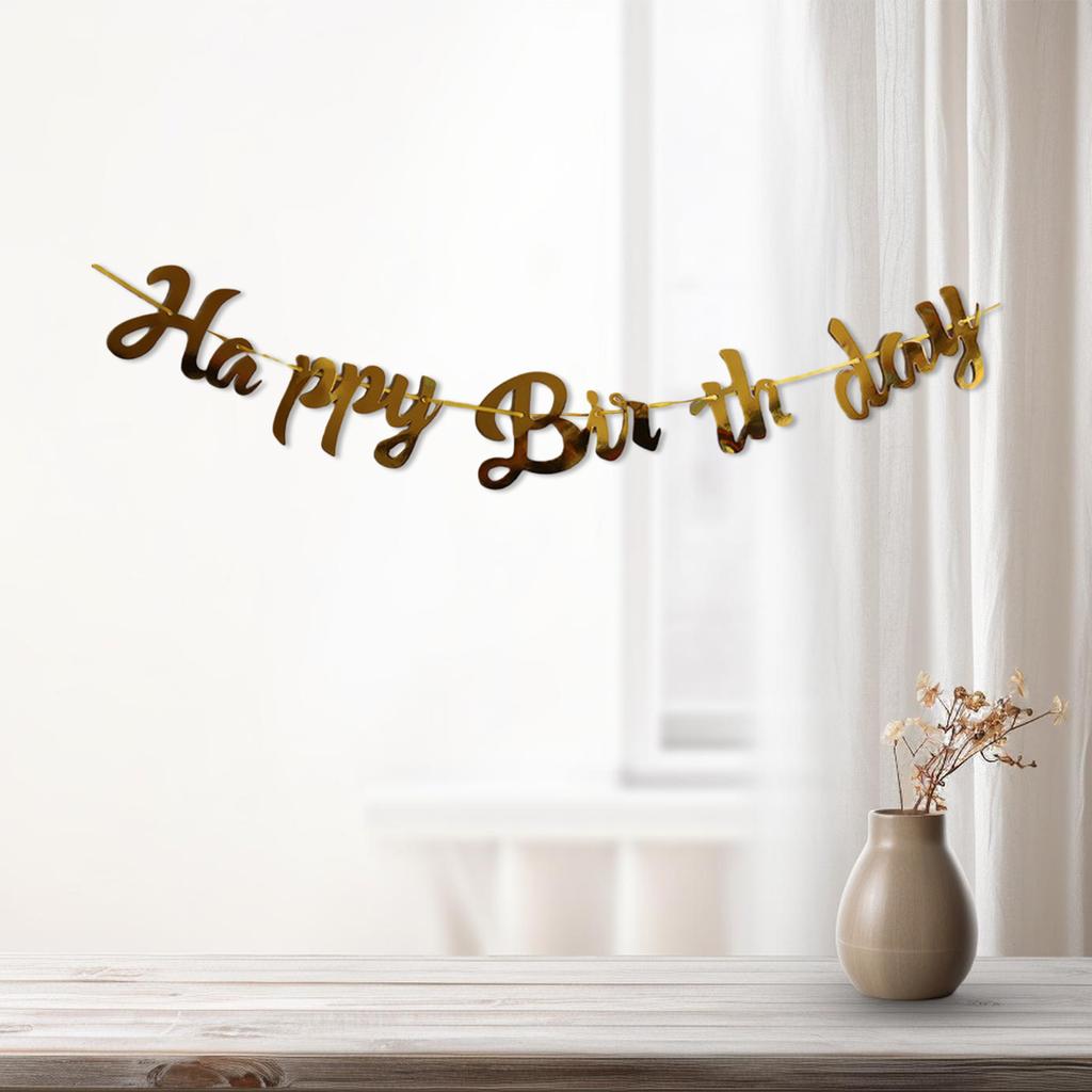 Happy Birthday Banner Birthday Banner Birthday Decorations Happy Birthday Decorations For Birthday Party