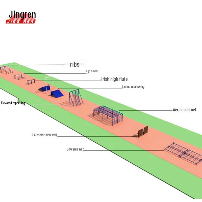Outdoor High Hurdle Training Equipment