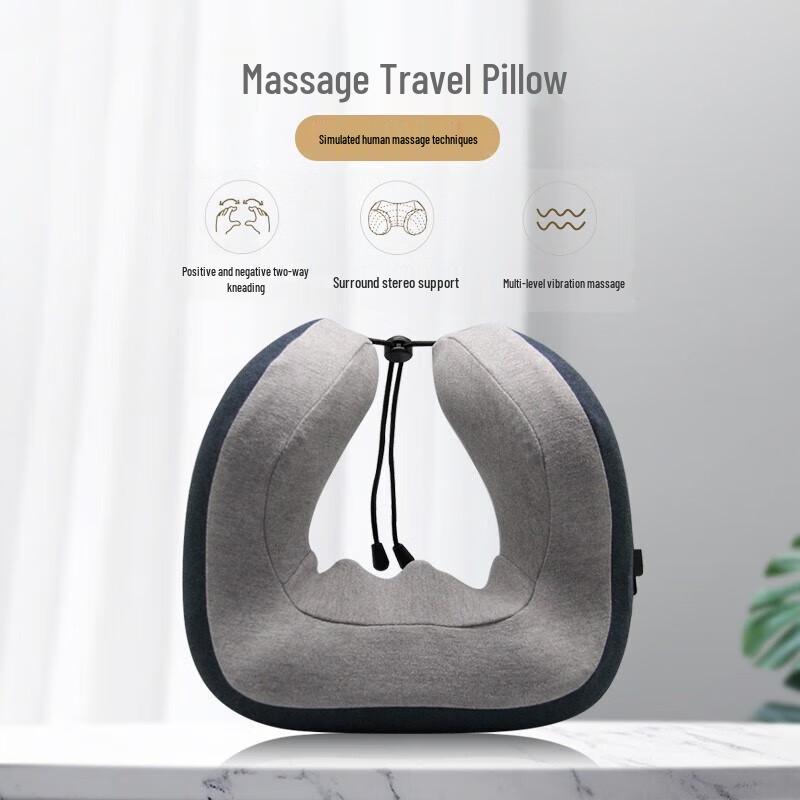 

UM-2 U-shaped Multifunction Neck Kneading Massage Pillow