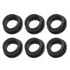 8pcs/set MD303148 Black Valve Cover Gasket Set Rubber for Mitsubishi Pajero Sport V43 V73 6G72  ENGINE MD198128