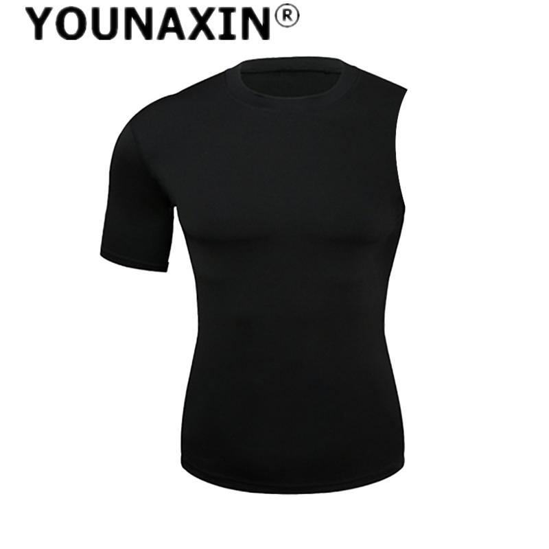 Męskie koszulki z krótkim rękawem i jednym rękawem Warstwa bazowa Koszykówka Sport Siłownia Fitness Bieganie Top Outdoor Sportswear SML XL 2XL 3XL