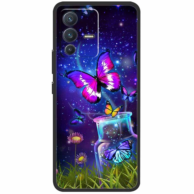 Case For Vivo V23 5G Cover V23 Pro Silicone Soft Protective Back Cases for Vivo V 23 5G Case V2130 V2132 V23Pro TPU Bumper Bag
