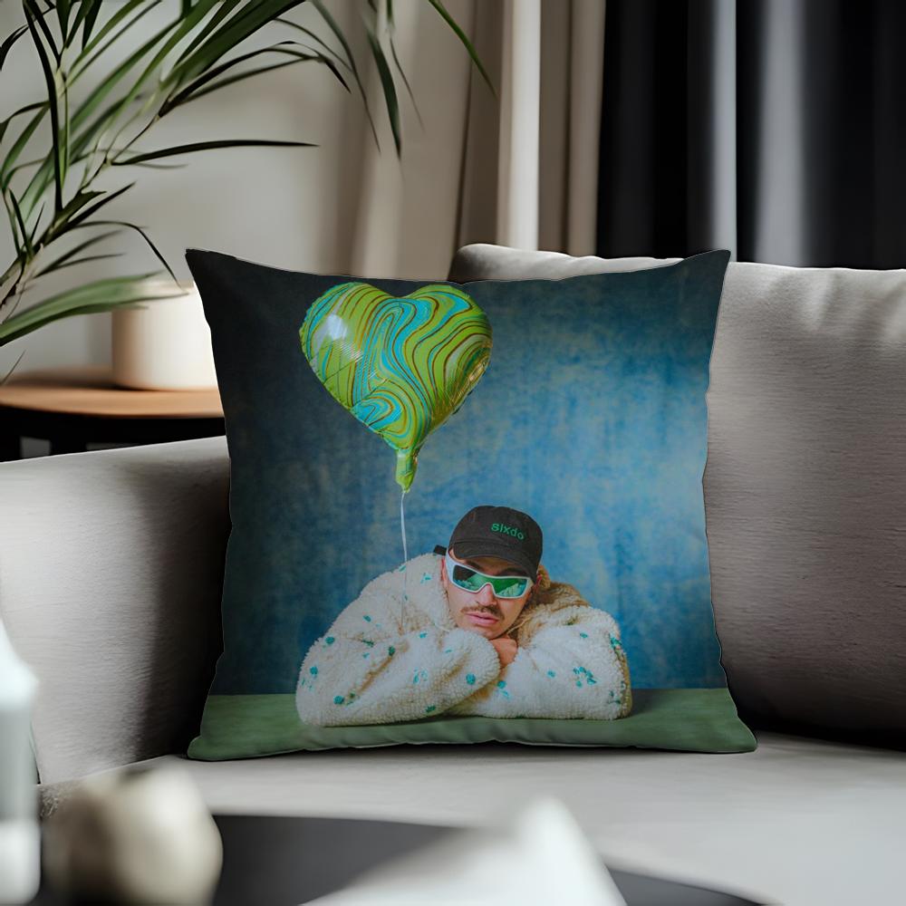 Trending Ffeidiou Cushion Cover Antidustmite Pillowcase Invisible Zipper Silky Short Plush Sofa Cushion Cover
