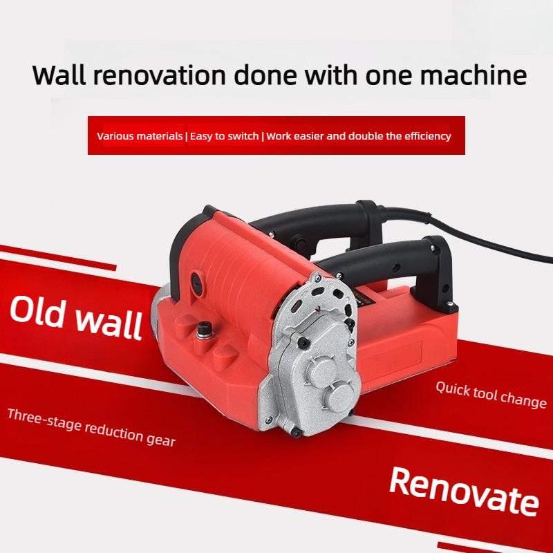 Universal No Dead Angle Dust-free Wall Planer Putty Wall Peeling Shovel Wall Grinding Old Wall Renovation White Ash Rough Planer