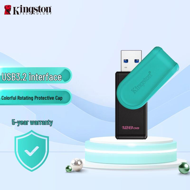 

Kingston DataTraveler DTXS 128GB USB 3.2 Gen 1 Flash Drive