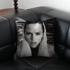JJennifer Garner Cushion Cover Pillow Case Antidustmite Invisible zipper silky plush cushion