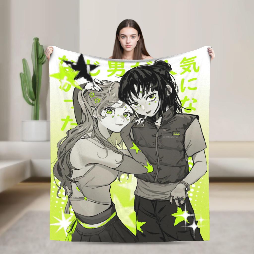 The Guy She Was Interested In Wasn'T A Guy At All Super Soft Blanket Decorative Plush Throw Blanket Sofa Bed Cover