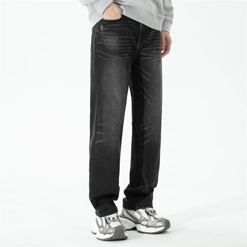 Mark Fairwhale Men's Straight Fit Washed Jeans