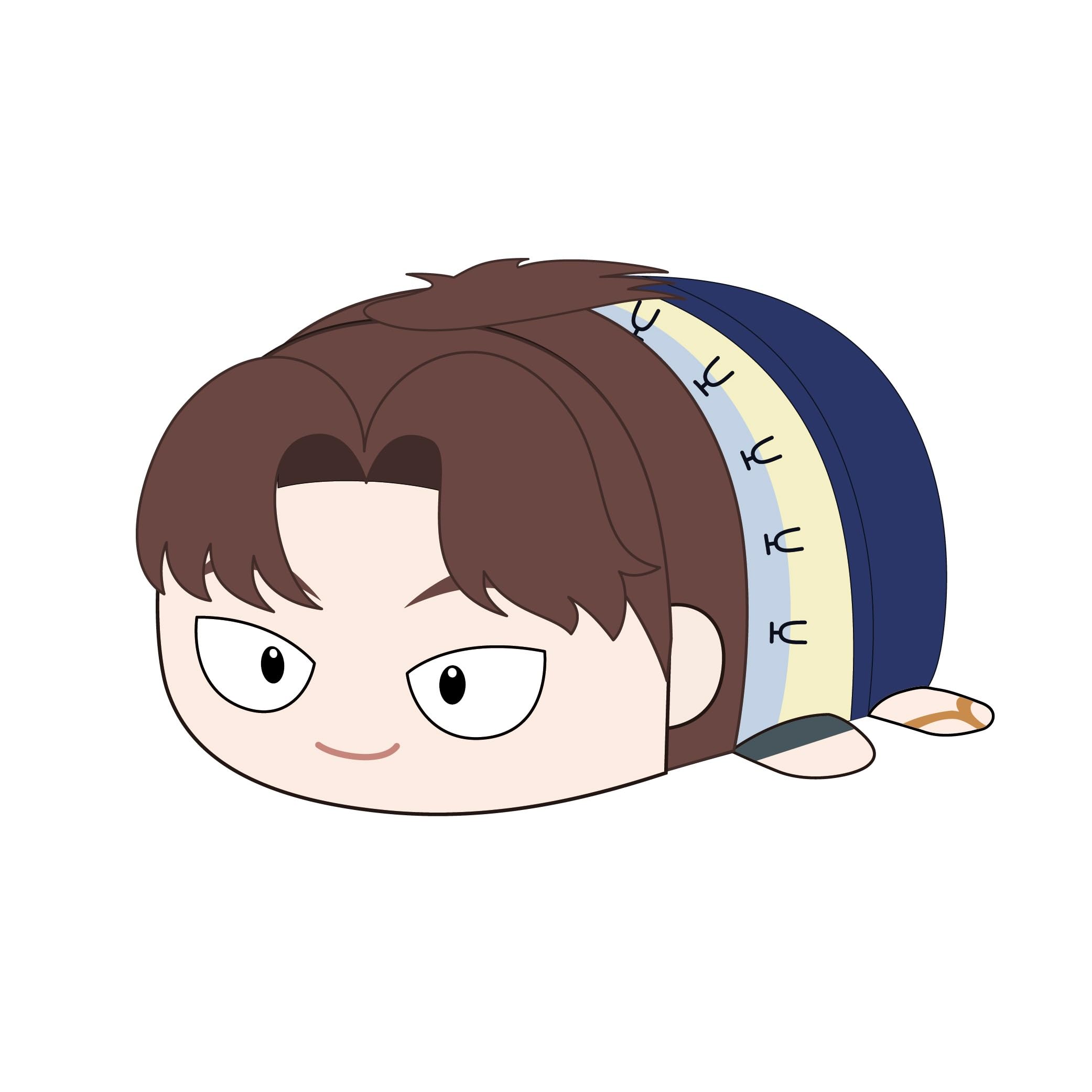 

Нинтама Рантаро Самый сильный стратег Корпуса ниндзя Докутакэ Потекоро Маскот Msize2 Ямада Рикичи Фильм H