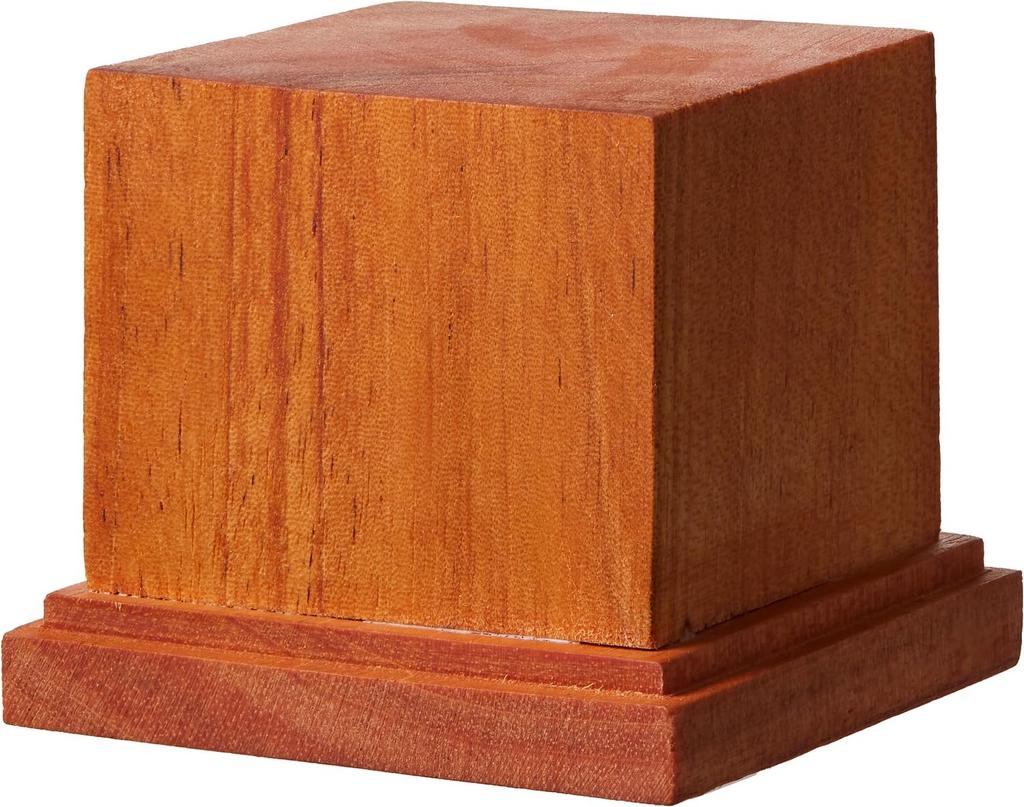 GSI Creos Wooden Display 60mm 50mm Hobby Display Base DB002 Base, Square, Medium, Square, Tall,