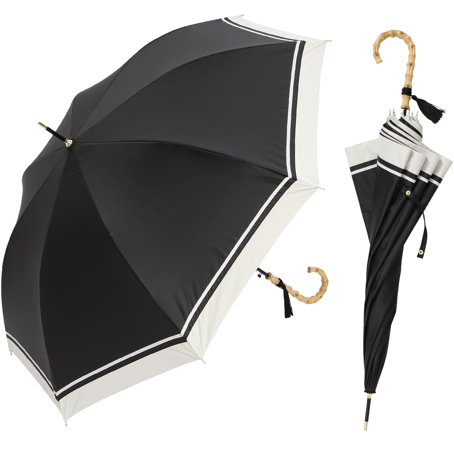 

assa 58cm Large Jump UV Light Heat Suitable for Rain or Shine Women s Parasol, Large, Wide, Size, Umbrella, 100% Protection, Blocking, Blocking,