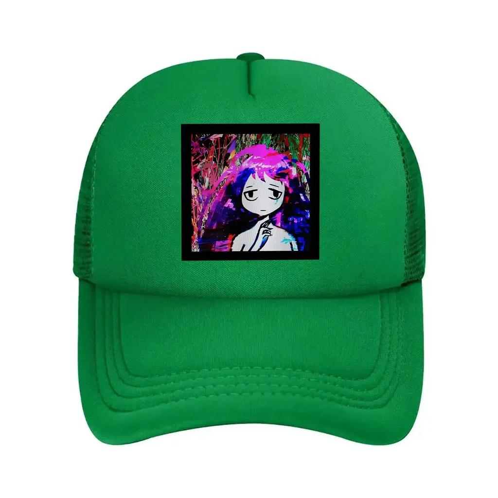 Colorful Anime Artistic Psychedelic Manga Art Creation Mesh Baseball Cap