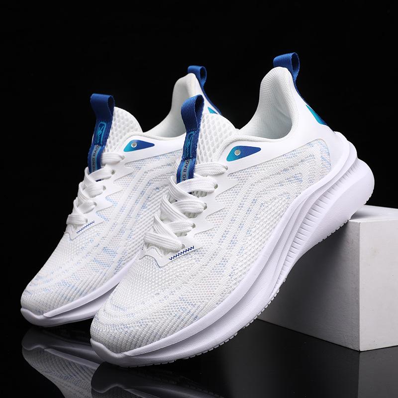 Student Men's Raw White Sneakers Male Female Teen Running Shoes Girls White Shoes
