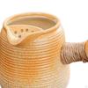 Ceramic Tea Pot for Boiling Water Portable with Anti Scald Handle Infuser House