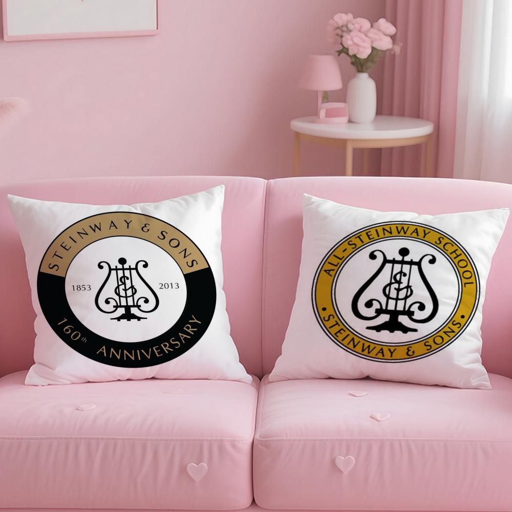 Marke S-Steinway & S-Sons Kissenbezug Bequemer Wende-Kissenbezug Ideal für Auto Sofa Schlafzimmer & darüber hinaus
