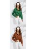European & American Women's Long Sleeve Satin-Cotton Shirt - Solid Color, Spring & Autumn Bestseller