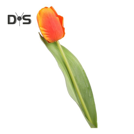 Simulated Tulip 37cm Artificial Tulip Faux Silk Fake Tulip Flower Bulk for Vase Wedding Home Decor Spring Parties Mother's Day Gift