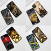 Japan Samurai Skeleton Ninja Dragon Phone Case for Apple iPhone 12 13 Pro Max Mini ProMax X XR Air XS 12Pro 13Pro Cover