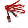 1m geflochtenes Nylon USB-C Ladekabel für Android-Handys