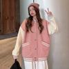 Damen Harajuku Baseballjacke im koreanischen Stil - Vielseitige, trendige Streetwear für Frühling und Herbst
