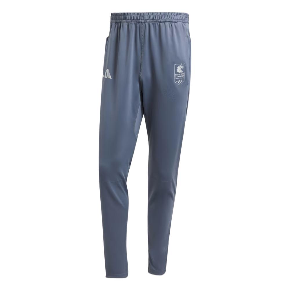 

Adidas Boston Marathon AEROREADY 2025 Astro Versatile Breathable Comfortable Elastic Sports Long Pants Men bottoms Rock-Grey JP3277 S