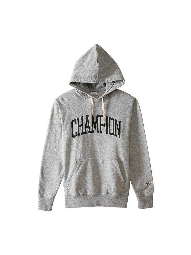

Hoodie Hoodie Sweatshirt Fleece Cotton Graphic Logo Print Hooded Sweatshirt Oxford Gray L [Champion] 100% C3-N114 Men s
