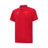 Li Ning Sports Leisure Glory National Flag Red Quick-Dry Short Sleeve Polo Men Polo APLU075-2