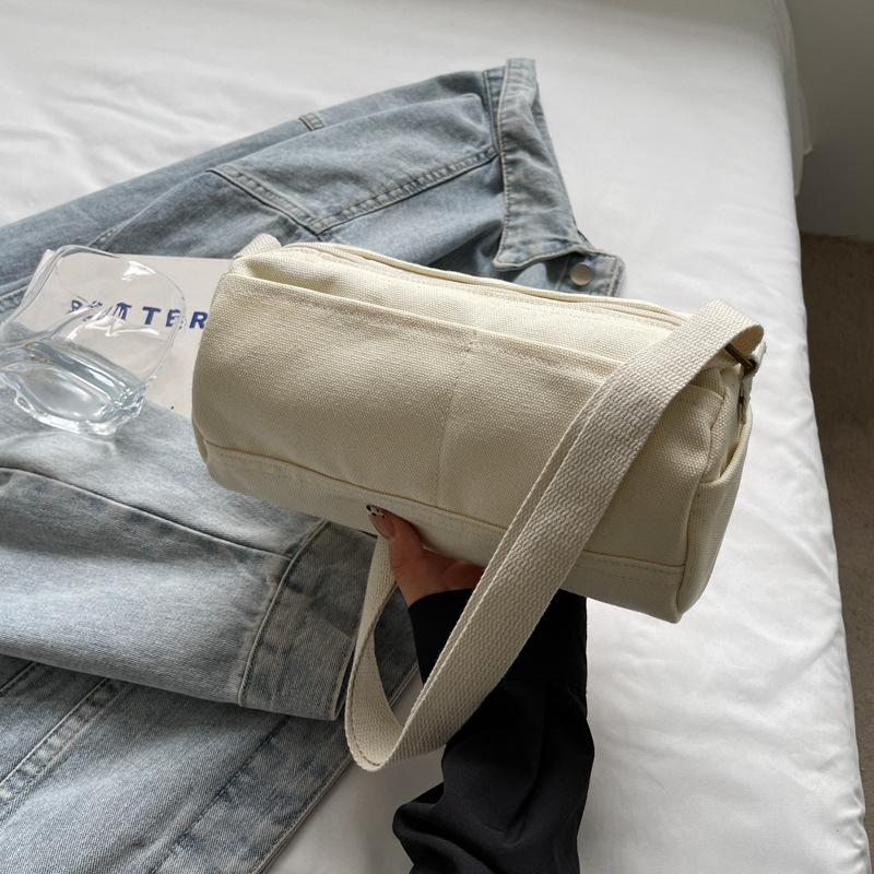 Oblique Span Bag Women's 2025 New Casual Niche Casual Foreign Fashion Small Square Bag Spring Large-capacity Shoulder Bag