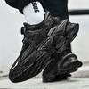 Sport Shose New Fashion Rotating Button Men Casual Shoes Comfortable Thick Sole Street Running Shoes Male Sneakers Men Luxury