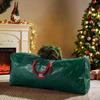 Christmas Tree Storage Bag Fits Up To holiday Disassembled Christmas trees under 9 Ft plastic waterproof and storage bag with durable reinforced