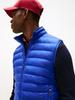 Зимняя куртка Tommy Hilfiger Packable Recycled Vest stand-up collar blue wedge blue