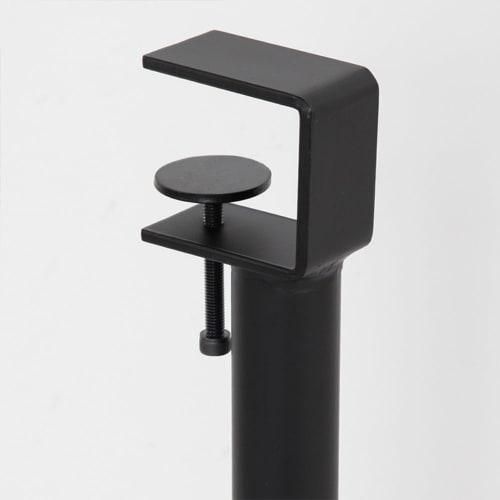 Pakabi Furniture Table Legs, Adjustable Metal Furniture Legs, DIY Support Feet, F-Shaped Iron Legs with Extendable Clamp Base for Dining Desks and Com