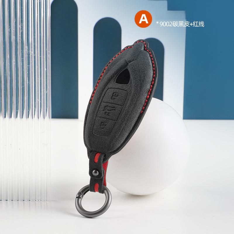 Car Key Case Cover Shell Fob for Lamborghini Urus Huracan Aventador Car Key Cover Luxury Italy Suede Car Key Protection Shell hdf1