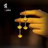 Elegant Ebony Flower Hairpin for Women – Ancient Style, High-End Feel, Simple Chinese Design, Perfect for Daily Use.