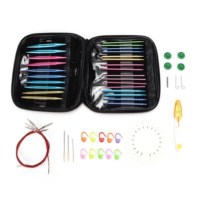 26Pcs Knitting Needle Set Removable Oxidized Aluminum Alloy UShaped Loop Pin for Home Knitting