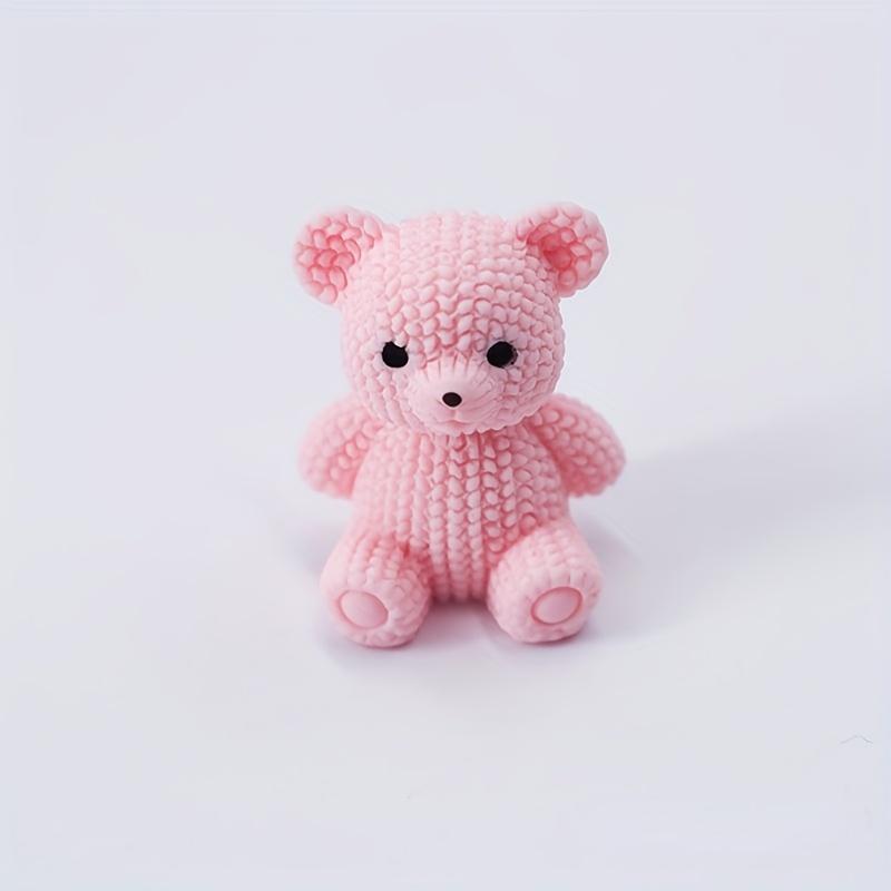 

Mini Bear Ornament, a variety of color options, room living room car ornament 1pc