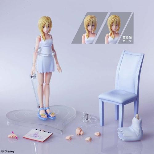 KINGDOM HEARTS III BRING ARTS Namine PVC painted action figure