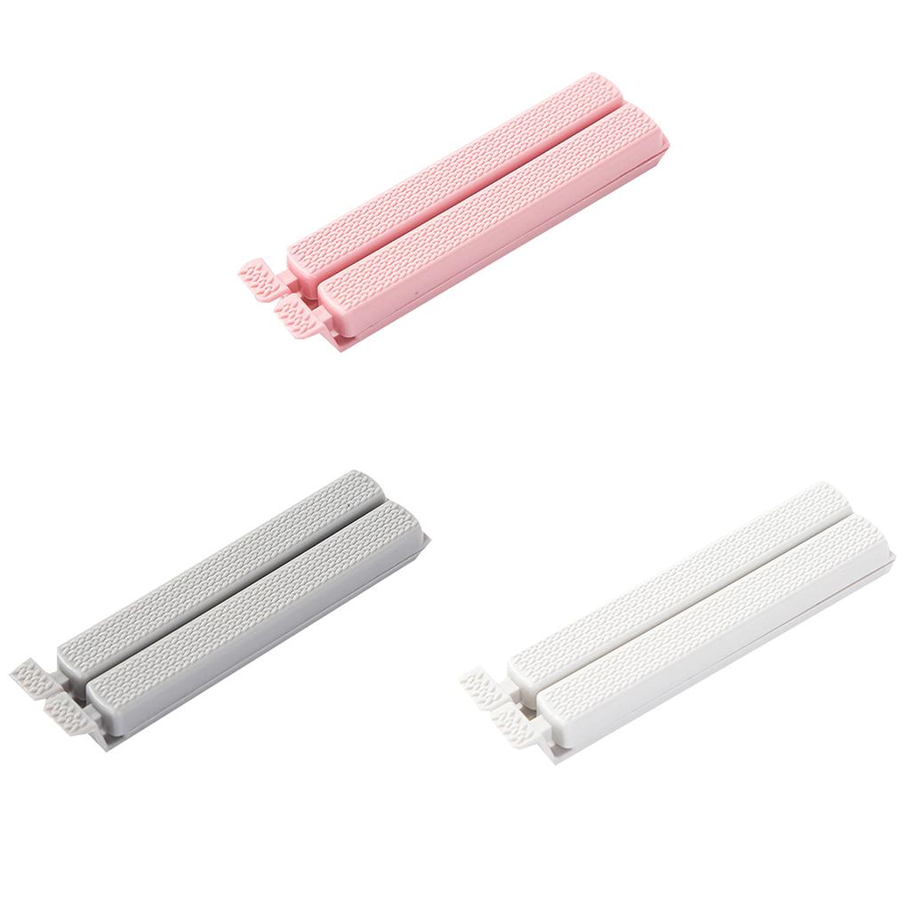 Ev Şeker Rengi Plastik Yiyecek Klipsleri Mühürleme Kelepçesi Mutfak Aleti Atıştırmalık Poşeti Mühürleyici