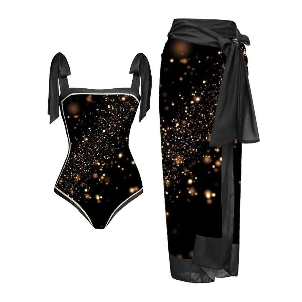 2026 Nieuw Vintage Badpak Conservatief Eendelig Bikini Badpak Set