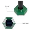 4Pcs Solar Mole Repellent Ultrasonic Outdoor Waterproof Sonic Deterrent Mole Stopper Rodent Gopher Chaser for Lawn Garden Yard Home