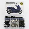 Per Honda PCX125 PCX 150 2015 2016 2017 2018 Kit Completo di Bulloni Viti Clip Dadi Rapidi Tappi di Copertura per Carene Acciaio
