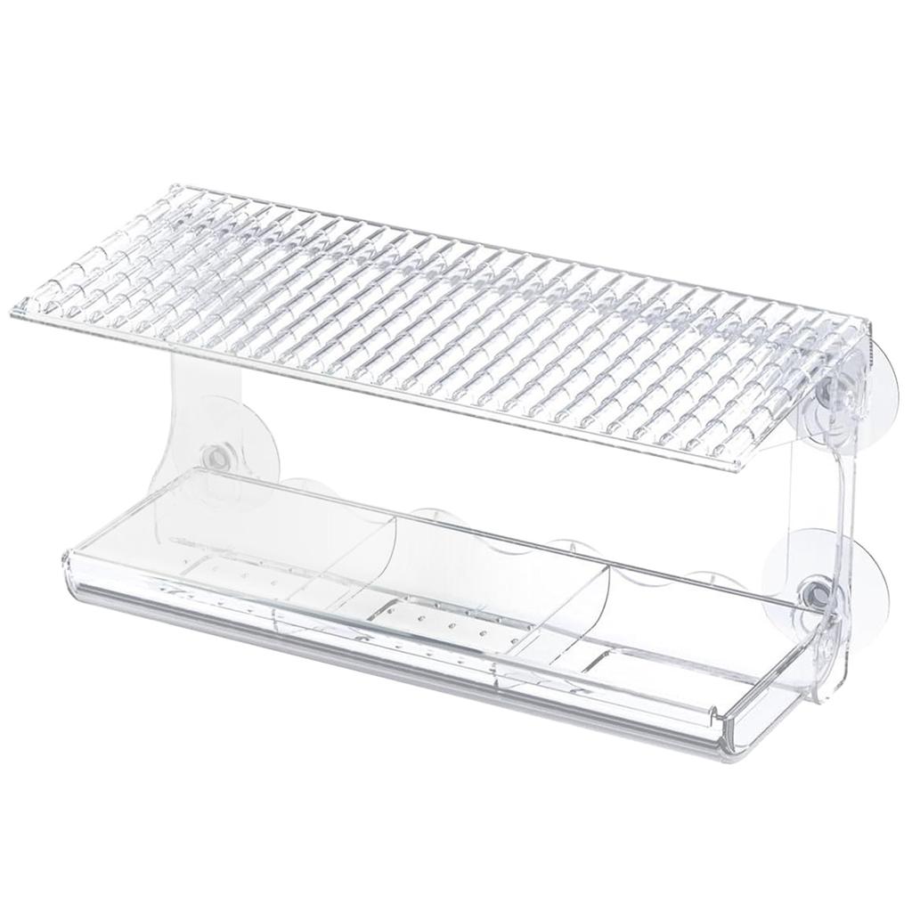 Průhledné krmítko pro ptáky, odolné proti dešti, krmítko pro ptáky, krmítko pro krmení, pozorování, krmítko pro pamlsky pro divoké ptáky