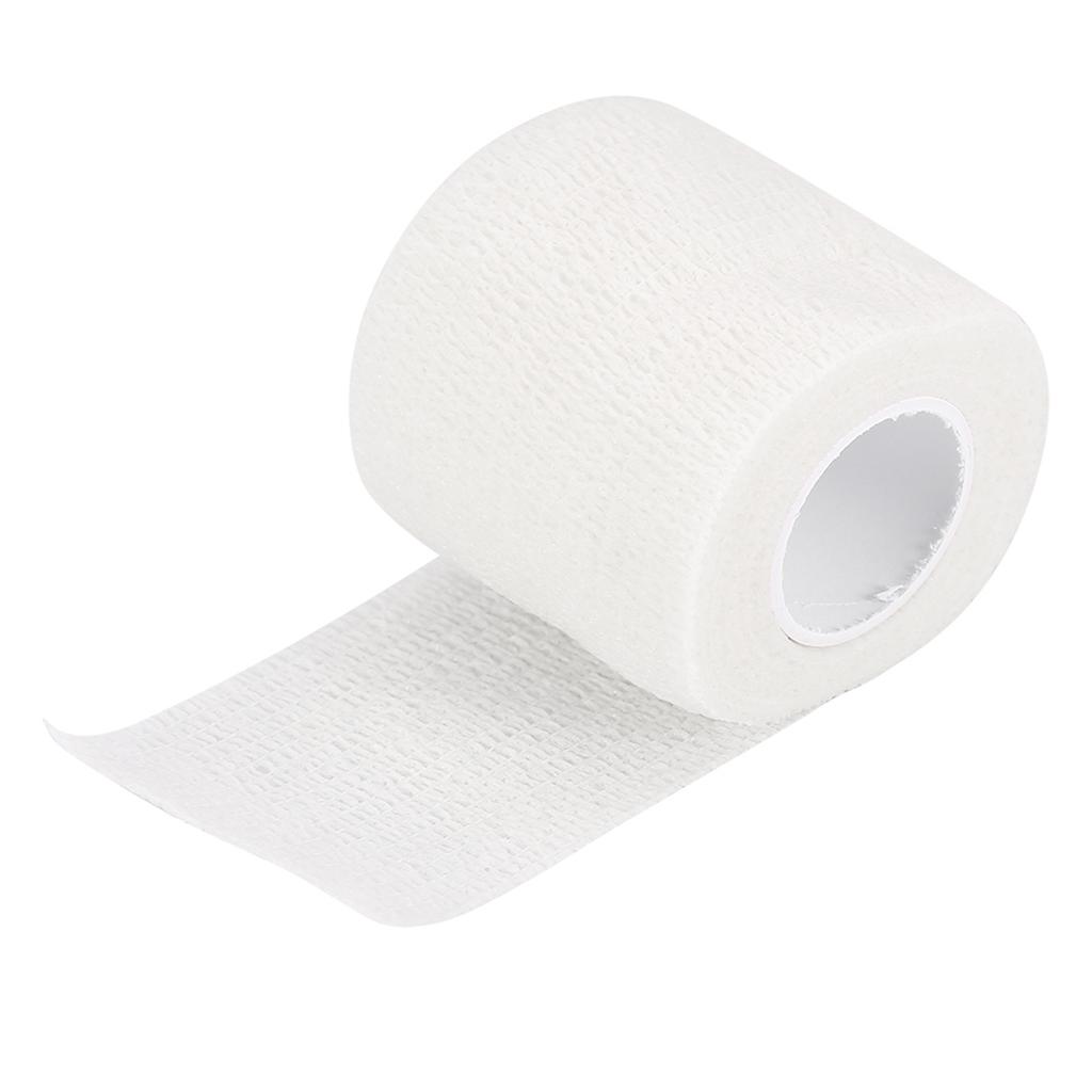 Tattoo Accessory Self Adhesive Elastic Bandage Finger   Wrap Sport Tape (Red)