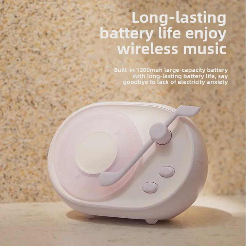 LK10 Bluetooth Speaker with Subwoofer & Desktop Atmosphere Light