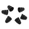 3 Pairs 6 PCS Three Layer Silicone In Ear Earphone Covers Cap Replacement Earbud Bud Tips Earbuds Eartips Earplug Ear